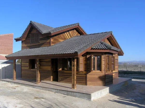 casa de madera personalizada